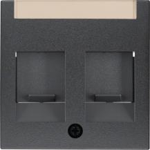 Berker 11811606 Zentralstück m Staubs u BF B.3/B.7 anth
