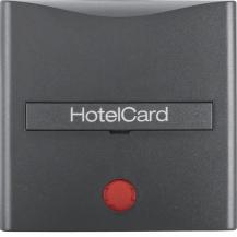 Berker 16401606 Hotelcard-Schata m AD u rot Lins B3/7 an