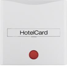 Berker 16401909 Hotelcard-Sch m AD u rot Lins S1/B3/7 pw