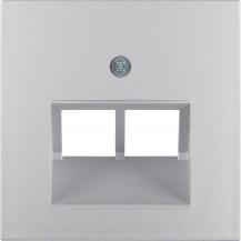 Berker 14091404 Zentralstück f UAE Std. 2f B.7 alu matt