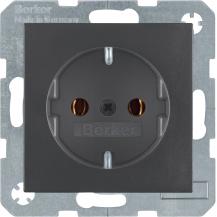 Berker 47431606 Steckdose SCHUKO S.1/B.3/B.7 anthrazit, matt