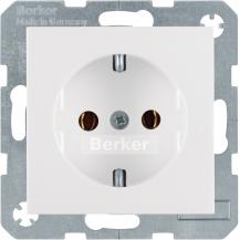 Berker 47431909 Steckdose SCHUKO S.1/B.3/B.7 polarweiß, matt