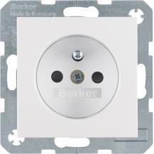 Berker 6765761909 Steckdose m SK-Stift e BS S.1/B.3/B.7 pw