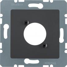 Berker 14121606 Zentralplatte f XLR-Rundst.v D-S anth ma