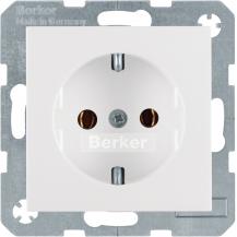 Berker 41431909 Steckdose SCHUKO S.1/B.3/B.7 polarweiß