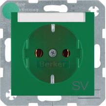 Berker 47501913 Steckdose SCHUKO m BF u Druck S1/B3/7 gü