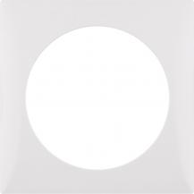 Berker 918272509 Rahmen 1fach Integro Flow polarweiß glän