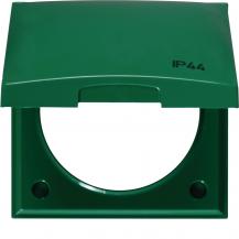 Berker 918282590 Rahmen m KD u Aufdruck IP44 ITG Flow grü