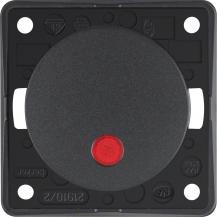 Berker 937522505 Kontr.-Aussch. 2p Aufd., Flow/Pure, ant
