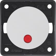 Berker 937522509 Kontr.-Aussch. 2p Aufd., Flow/Pure, pw
