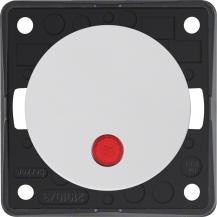 Berker 937722509 Kontr.-Tast, Schl., Lins., Flow/Pure, pw