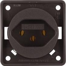 Berker 962492501 Steckdose mit SK CH Typ 13 ITG braun