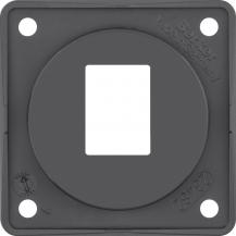 Berker 945572505 Tragplatte AMP Modu Jacks 1f ITG Eins an