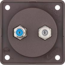 Berker 945602501 Antennen Verbinderdose Radio/SAT ITG br