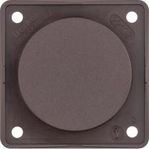 Berker 945162501 Blindverschluss ITG Flow/Classic braun