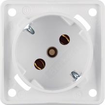 Berker 841852522 Steckdose SCHUKO 45° Integro Einsätze pw