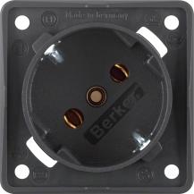 Berker 841852525 Steckdose SCHUKO 45° Integro Einsätze an