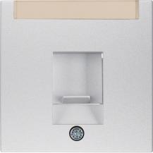 Berker 11701404 Zentralstück m Staubs u BF B.7 alu matt
