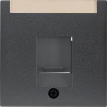 Berker 11701606 Zentralstück m Staubs u BF B.3/B.7 anthr