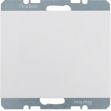 Berker 10457009 Blindverschluss mit ZS K.1 polarweiß glä