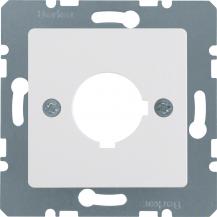 Berker 143209 Z-Platte f BG 22,5mm O Kr Zs pw hgl