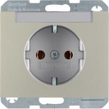 Berker 47397004 Steckdose SCHUKO m BF K.5 edelstahl la