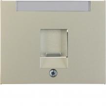 Berker 11707004 Zentralstück m Staubs u BF K.5 Edelstahl