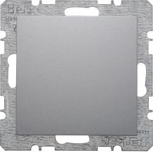 Berker 6710091404 Blindverschluss m Z.stück B.7 alu matt