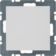 Berker 10098989 Blindverschluss mit Zentralstück, Berker Serie S.x / B.x, polarw