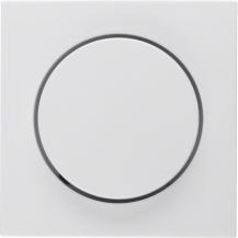 Berker 11378989 Zentralstück mit Regulierknopf für Drehdimmer S.1/B.3/B.7 polarw