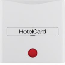 Berker 16408989 Hotelcards m Druck u rot Ls S.1/B.x pw