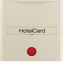 Berker 16408982 Hotelcards m Druck u rot Ls S.1/B.x weiß