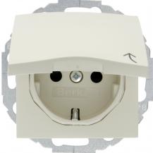 Berker 47448982 Steckd. SCHUKO m KD erh BS S.1/B.x wß