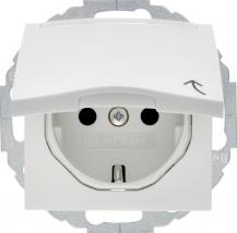 Berker 47468989 Steckd. SCHUKO KD BSF erh BS S.1/B.x pw