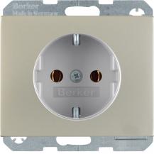 Berker 41157004 Steckdose SCHUKO K.5 Edelstahl Rostfrei