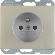 Berker 6765757004 Steckdose m SK-Stift erh. BS K.5 Es