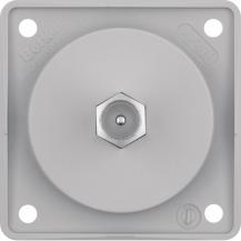 Berker 945812506 Antennen Verbinderdose TV ITG grau matt