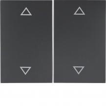 Berker 14357206 Wippen m Aufdruck Pfeile K.1 anthr mat