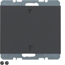 Berker 10457106 Blindverschluss mit ZS schra. K.1 anthr
