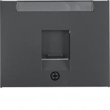 Berker 11707006 Zentralstück m Staubs u BF K.1 anthrazit