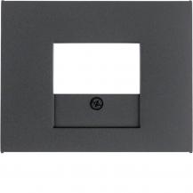 Berker 10357006 Zentralstück mit TAE K.1 anthrazit matt