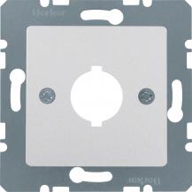 Berker 14311404 Zentralplatte f BG Ø 18,8 mm alu matt