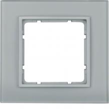 Berker 10116414 Rahmen 1fach B.7 Glas alu