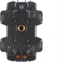 Berker 1680 LED-Aggreg. m. N-Kl. f. Seriensch., sw