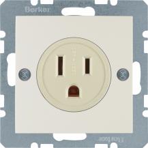 Berker 41668982 Steckdose SK NEMA 5-15 R S.1/B.x weiß