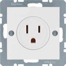 Berker 41661909 Steckdose SK NEMA 5-15 R S.1/B.x pw