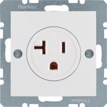 Berker 41688989 Steckdose SK NEMA 5-20 R S.1/B.x pw