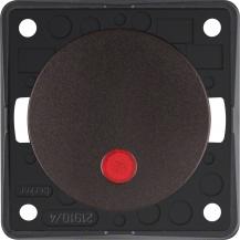 Berker 937622531 Kontr.-Aus. 2p, 12V, LED, Flow/Pure, br