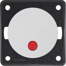 Berker 937622539 Kontr.-Aus. 2p, 12V, LED, Flow/Pure, pw