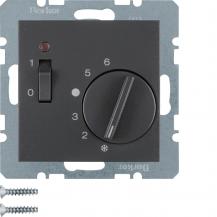 Berker 20311606 RTR 24V Ö m Z-St Wip-Sch u LED B.1 anth